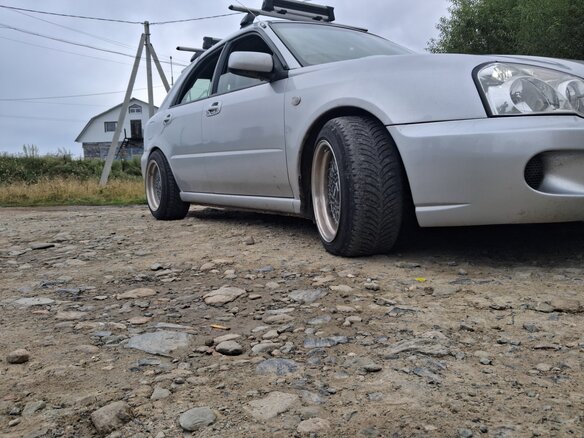 2003 Subaru Impreza II Рестайлинг 1, серебристый, 450000 рублей - вид 5