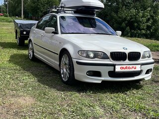 2002 BMW 3 серии 320i IV (E46) Рестайлинг, белый, 750000 рублей, вид 3
