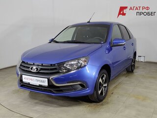 2019 Lada (ВАЗ) Granta I Рестайлинг, синий, 665000 рублей, вид 3