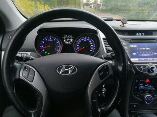 2014 Hyundai Elantra V (MD) Рестайлинг, чёрный, 1150000 рублей, вид 5