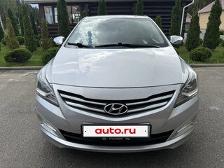 2015 Hyundai Solaris I Рестайлинг, серый, 920000 рублей, вид 2