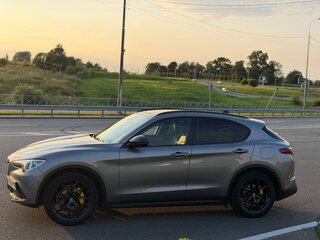 2019 Alfa Romeo Stelvio I, серый, 3750000 рублей, вид 4
