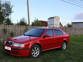 2007 Skoda Octavia I (A4) Рестайлинг, красный, 350000 рублей, вид 1