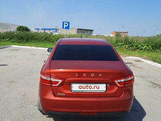 2016 Lada (ВАЗ) Vesta I, красный, 950000 рублей, вид 5