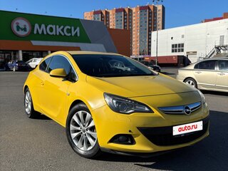 2012 Opel Astra GTC J Рестайлинг, жёлтый, 790000 рублей, вид 1