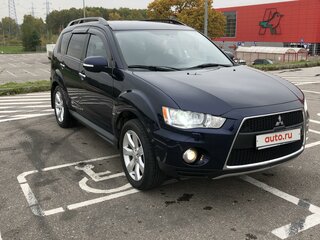 2011 Mitsubishi Outlander II Рестайлинг, синий, 1180000 рублей, вид 2