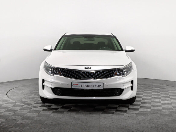 2017 Kia Optima IV, белый - вид 1