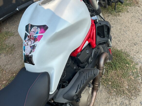 2015 Ducati Monster 821, белый, 575000 рублей - вид 9
