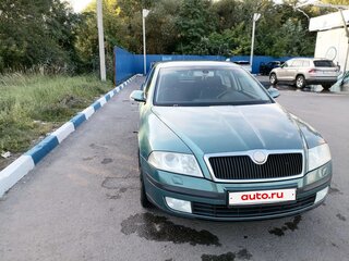 2008 Skoda Octavia II (A5), зелёный, 615000 рублей, вид 3
