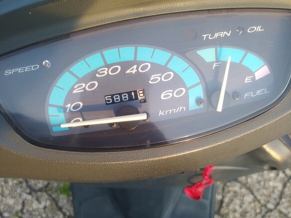 2003 Honda Tact, серый, 60000 рублей - вид 13