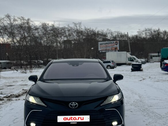 2019 Toyota Camry VIII (XV70), чёрный, 2990000 рублей