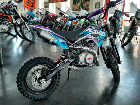 2024 Kayo Mini KMB YX125EM, фиолетовый, 82300 рублей, вид 2