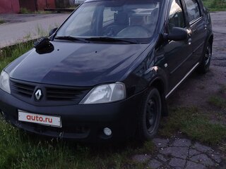 2008 Renault Logan I, серый, 349000 рублей, вид 2
