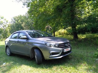 2016 Lada (ВАЗ) Vesta I, серый, 1050000 рублей, вид 5