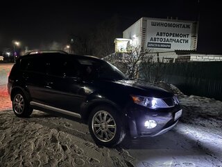 2007 Mitsubishi Outlander II, чёрный, 1250000 рублей, вид 2