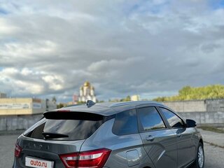 2020 Lada (ВАЗ) Vesta SW I, серый, 1050000 рублей, вид 4