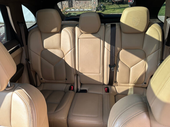 2016 Porsche Cayenne S II Рестайлинг (958), синий, 4000000 рублей - вид 11