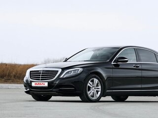 2016 Mercedes-Benz S-Класс 400 Long VI (W222, C217), чёрный, 3100000 рублей, вид 1