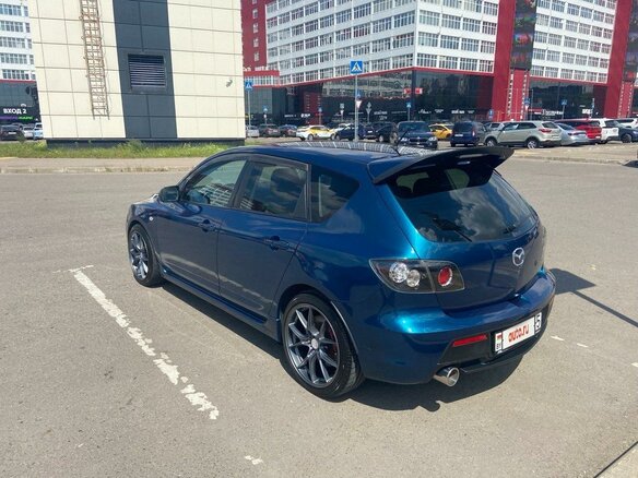 2006 Mazda 3 I (BK) Рестайлинг, голубой, 950000 рублей - вид 7
