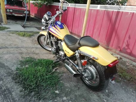 1994 Kawasaki ZL400 Eliminator, жёлтый, 290000 рублей, вид 3