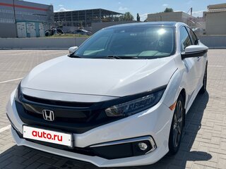 2020 Honda Civic X Рестайлинг, белый, 1930000 рублей, вид 5
