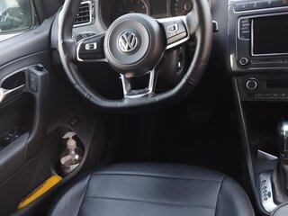 2019 Volkswagen Polo V Рестайлинг, белый, 1555000 рублей, вид 4