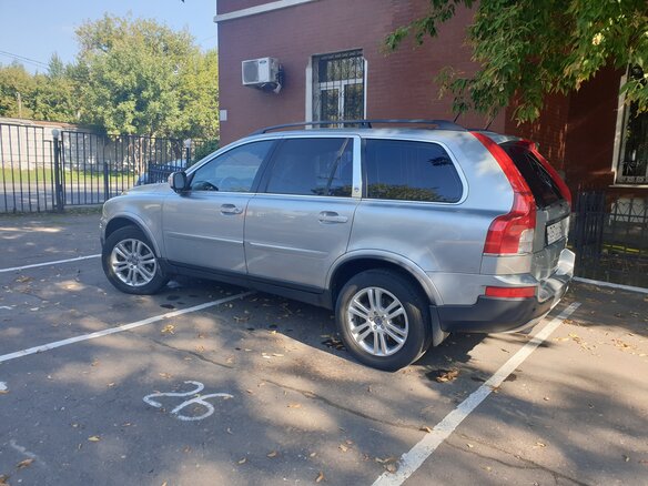 2008 Volvo XC90 I Рестайлинг, серебристый - вид 11