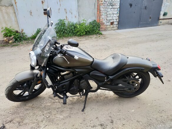 2015 Kawasaki EN650 Vulcan S, чёрный, 690000 рублей - вид 5
