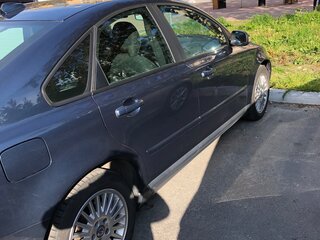 2008 Volvo S40 II Рестайлинг, синий, 750000 рублей, вид 4