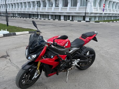 2014 BMW S 1000 R, красный, 1000000 рублей, вид 3