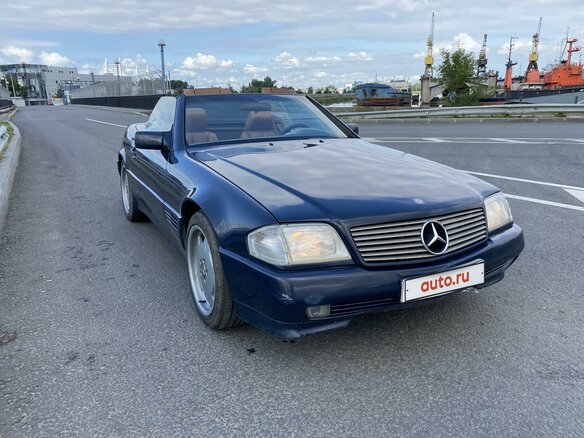 1992 Mercedes-Benz SL-Класс 300 IV (R129), синий, 1599000 рублей - вид 10