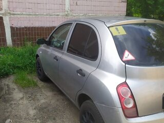 2004 Nissan Micra III (K12), серебристый, 280000 рублей, вид 5
