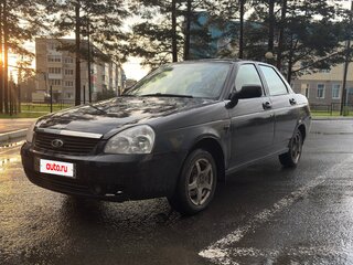 2007 Lada (ВАЗ) Priora I, чёрный, 170000 рублей, вид 1