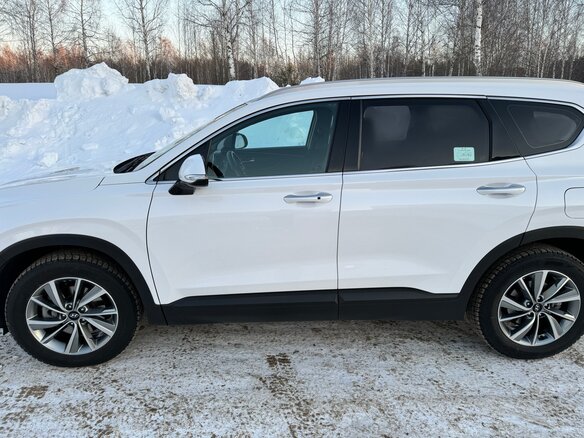 2018 Hyundai Santa Fe IV, белый, 5100000 рублей - вид 9