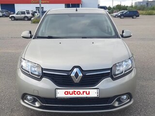 2018 Renault Logan II, бежевый, 675000 рублей, вид 2