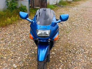 1993 Kawasaki ZZR 600, синий, 230000 рублей, вид 4