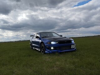 2002 Mitsubishi Galant VR-4 VIII Рестайлинг, синий, 800000 рублей, вид 1