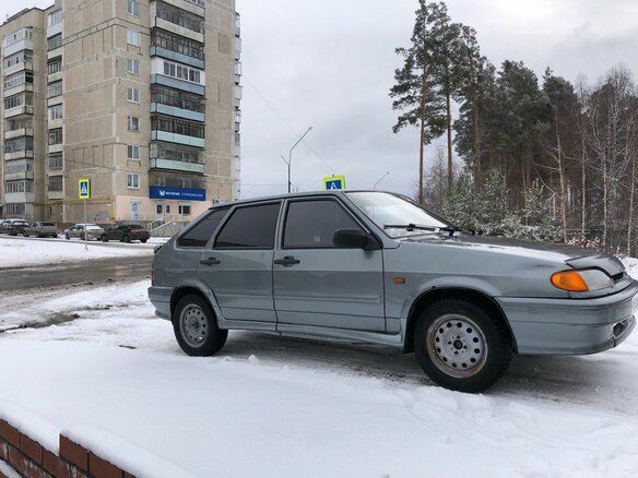 2011 Lada (ВАЗ) 2114, серый, 245000 рублей - вид 5