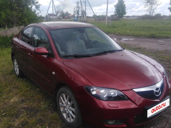2008 Mazda 3 I (BK) Рестайлинг, красный, 589000 рублей - вид 5
