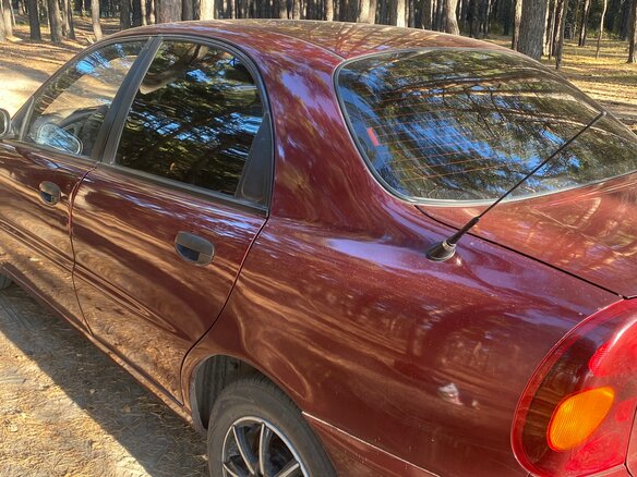 2008 Chevrolet Lanos I, красный, 195000 рублей - вид 4