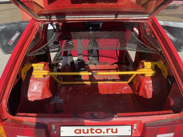 1993 Lada (ВАЗ) 2108, красный, 500000 рублей - вид 7