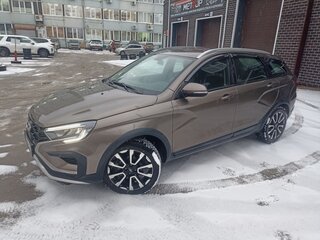 2024 Lada (ВАЗ) Vesta SW Cross I Рестайлинг (NG), коричневый, 1720000 рублей, вид 1
