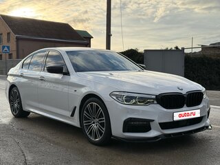 2019 BMW 5 серии 530d xDrive VII (G30/G31/G38), белый, 3800000 рублей, вид 4
