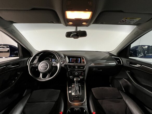 2015 Audi Q5 I (8R) Рестайлинг, синий - вид 15