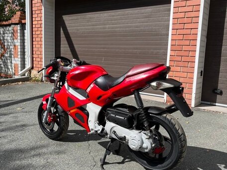 2008 Gilera DNA, красный, 125000 рублей, вид 2