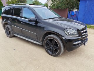 2011 Mercedes-Benz GL-Класс 500 I (X164) Рестайлинг, чёрный, 1500000 рублей, вид 3