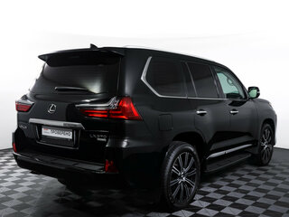 2016 Lexus LX 570 III Рестайлинг 2, чёрный, 7920000 рублей, вид 5