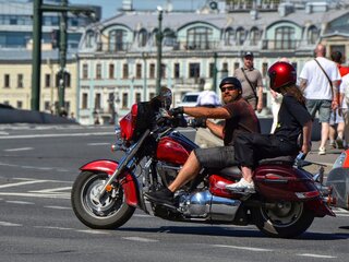 2007 Suzuki Boulevard C90, красный, 495000 рублей, вид 1