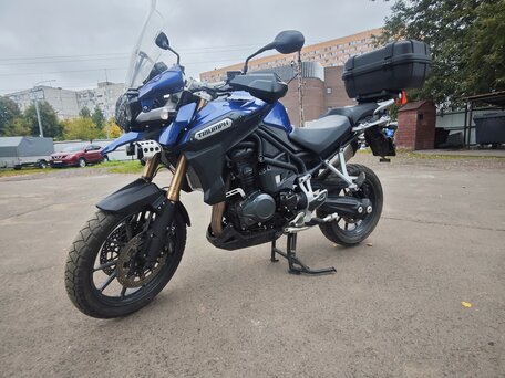 2013 Triumph Tiger Explorer, синий, 665000 рублей, вид 2
