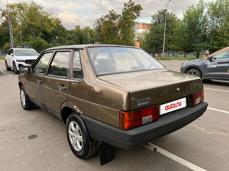 1999 Lada (ВАЗ) 21099, коричневый, 127000 рублей, вид 5